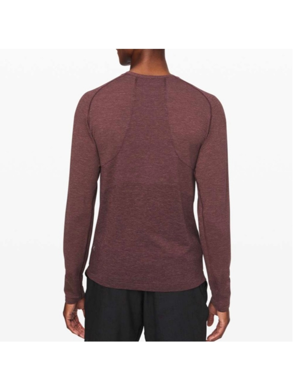 Lululemon Metal Vent Tech Long Sleeve 2.0 Red Dust / Arctic Plum Men's Medium - Picture 2 of 8
